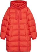 Marc O’Polo Water Repellent Down Puffer Coat Kvinde Poppy Red Overgang...