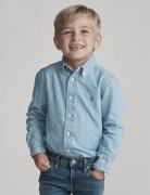 Polo Ralph Lauren Cotton Chambray Shirt Str 5 / 5 år - 2zx6 Skjorter h...