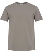 Filippa K Stretch Cotton Tee Mand Dove Grey Kortærmede T-shirts Str L ...