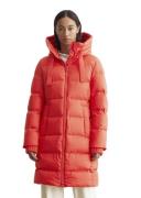 Marc O’Polo Water Repellent Down Puffer Coat Kvinde Poppy Red Dunjakke...