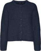 Vero Moda Vmawsome LS Oneck Cardigan BOO Kvinde Navy Blazer Cardigans ...