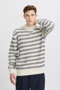 Casual Friday Cfkarl Striped Knit Mand Light Sand Sweaters Regular Fit...