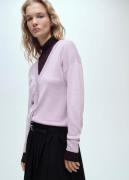 MANGO Cardigan. - Lucca Kvinde Lt-pastel Purple Cardigans Str XS - hos...