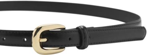 MANGO Buckle Skinny Belt L - Bælter hos Magasin