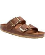 Birkenstock Arizona Big Buckle FL Cognac HEX Mand Cognac Sandaler Str ...