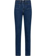 Levi's 724 Tailored W/ Welt PKT Stage Kvinde Mørkeblå Skinny Jeans Str...