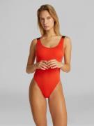 Calvin Klein Scoop Back ONE Piece Badedragter Str XS - hos Magasin