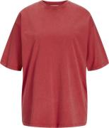 JJXX Jxandrea Wash Loose SS TEE JRS Kvinde Racing Red Kortærmede T-shi...