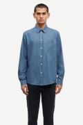 Samsøe Samsøe Saryan P Shirt 15248 Mand Light Chambray Langærmede Skjo...