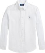 Polo Ralph Lauren 17/1 PD Linen V1clbdppc-si-sps Str L - Hvid Skjorter...