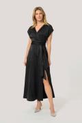 Cream Crnoretta Dress Kvinde Pitch Black Maxi Kjoler Str 40 - hos Maga...