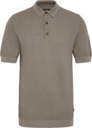 Matinique Mapolo BB Knit Heritage Mand Walnut Kortærmede Poloer Regula...