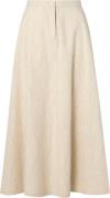 Ida Sjöstedt Haven Skirt Kvinde Natural Linen Maxi Nederdele Str 40 - ...