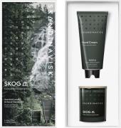 Skandinavisk Skog Scented Candle & Hand Cream Set Kvindeduft 65g+75ml ...