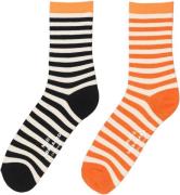 Mads Nørgaard - Copenhagen Sock Pair Stripe Mix Ankelstrømper Str OS -...