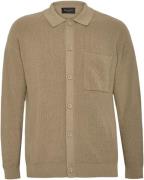 Sand Cotoncash Liam Mand Sand Sweaters Str L - hos Magasin