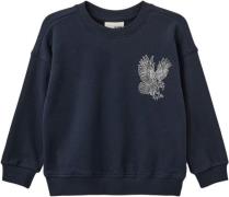 Sofie Schnoor Tuissk Sweatshirt Str 8 år / 128 cm - Navy Blue Sweatshi...