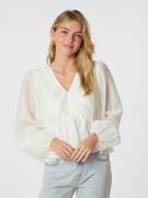 Neo Noir Timmy Solid Blouse Kvinde White Langærmede Bluser Str 40 - ho...