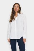 Saint Tropez Diannesz Shirt Kvinde Ice Airy Hearts Skjorter Str XL - h...