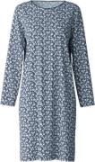 Calida Damen Nachthemd Kvinde Peacoat Blue Bukser Str L - Bomuld hos M...