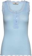 Rosemunde Rmwbalta SL Regular Placket Top Kvinde Skyride Toppe Str L -...