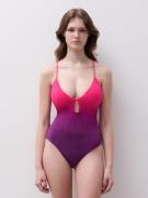 Chantelle Swim One WF Tshirt Plunge Bra Badedragter Str S/M - hos Maga...