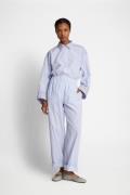 MUNTHE Filberto Cotton Shirt Kvinde Blue Toppe Str 40 - hos Magasin