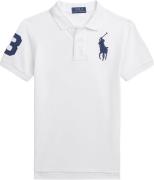 Polo Ralph Lauren Basic Meshslim Polo-tp-knt Str L - White/c7996 Poloe...