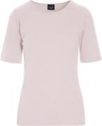 Bitte Kai Rand Naibu rib Kvinde Pale Pink Kortærmede T-shirts Str L - ...