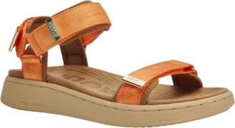 Woden Line Kvinde Tiger Flade Sandaler Str 39 - hos Magasin