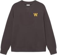 Wood Wood Wwtye AA Mand Licorice Sweatshirts Str L - hos Magasin